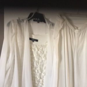 3 Piece sheer pant suit by Onyx